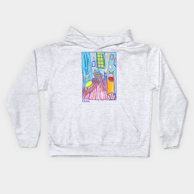 Deluxe Room Kids Hoodie by MagnumOpus